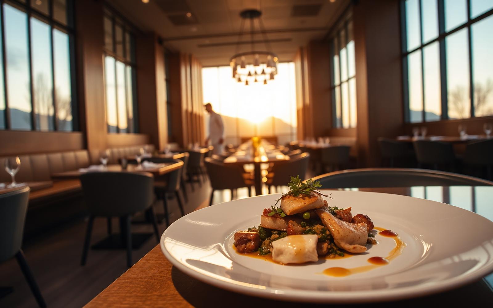 Lumière Kitchen restaurant website demo